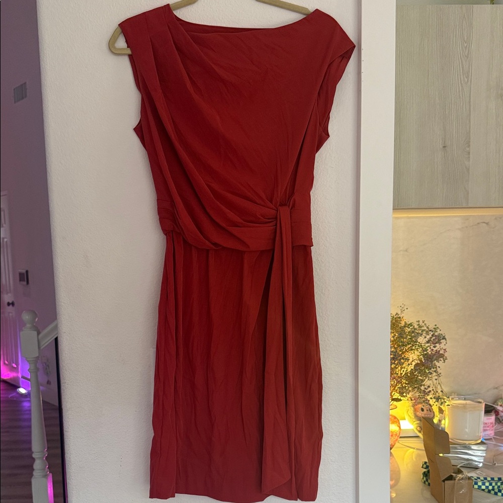 DVF Diane Von Furstenberg Elegant Red Dress